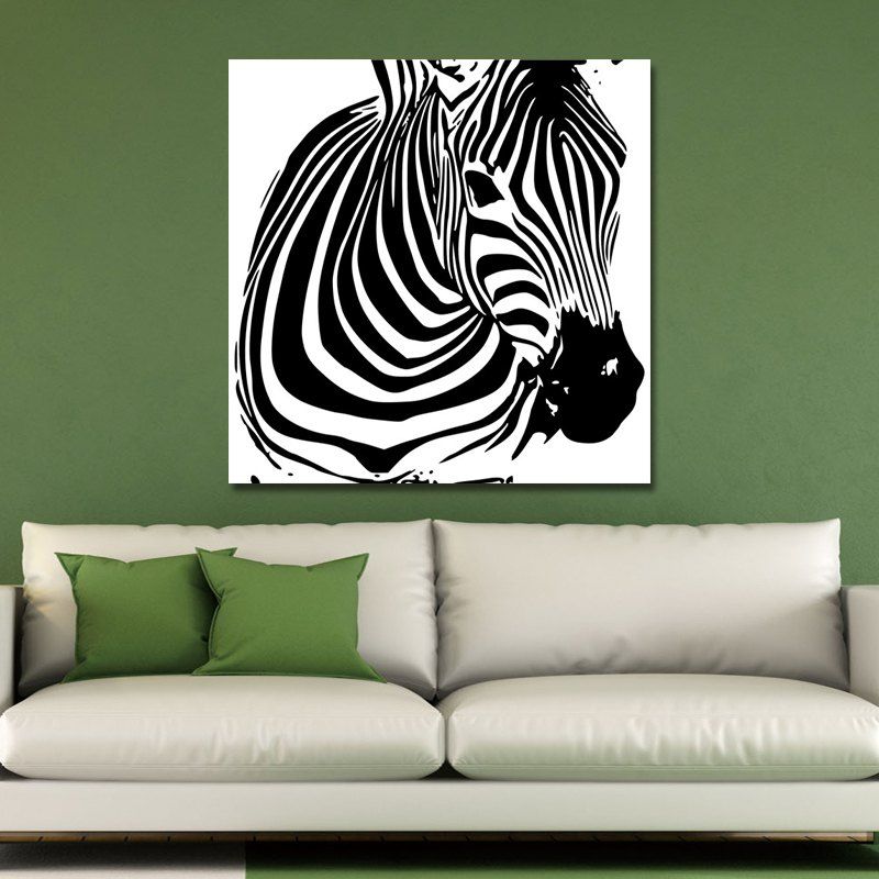 

FY05_215 Fashionable Zebra Print Art, Multi