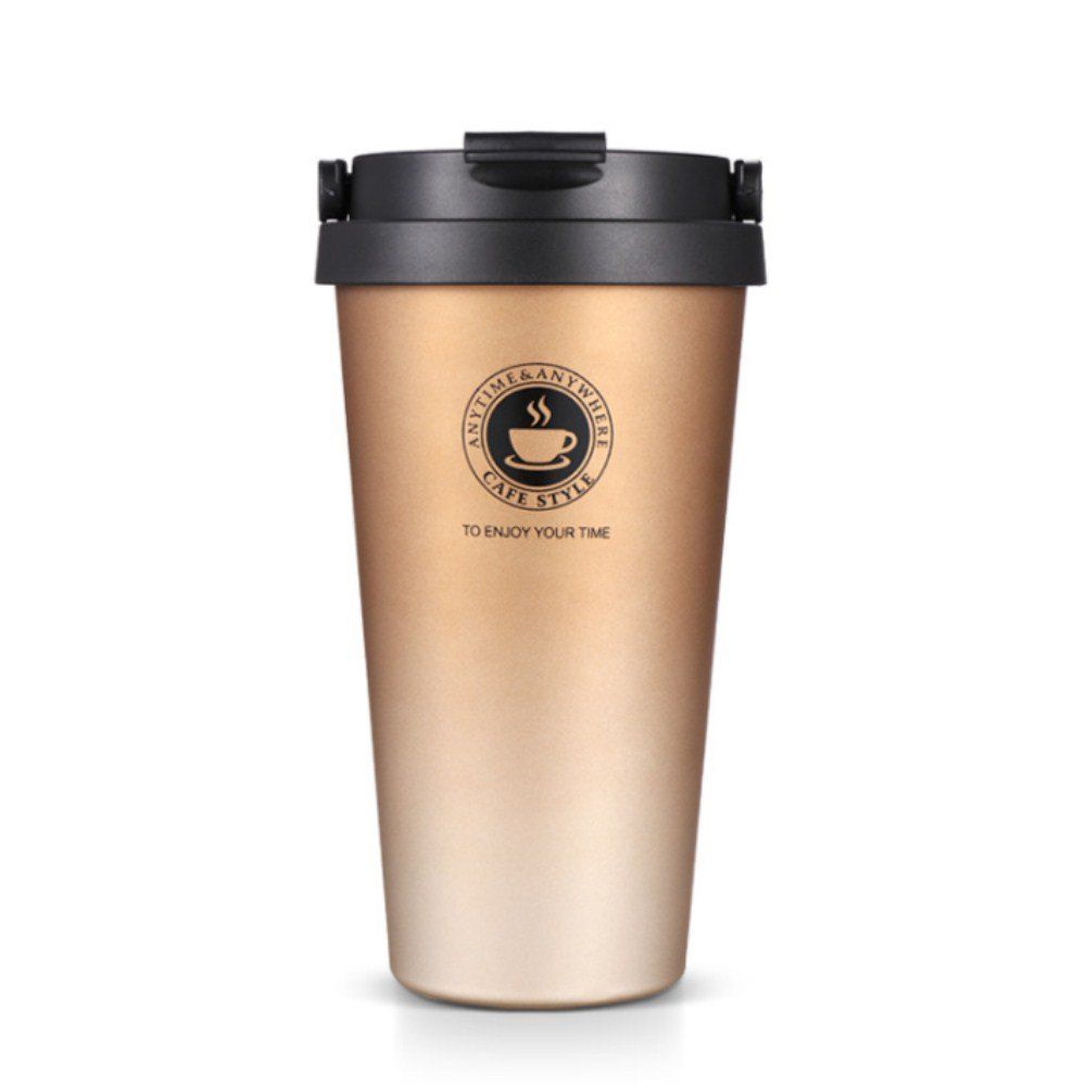 

Creative Portable 304 Stainless Steel Coffee Cup for Men and Women, Multi-a