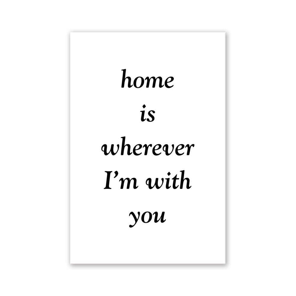 

W256 Letters Unframed Wall Canvas Prints for Home Decoration, Multi-a