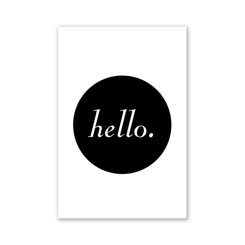 

W259 Letters Unframed Wall Canvas Prints for Home Decoration, Multi-a