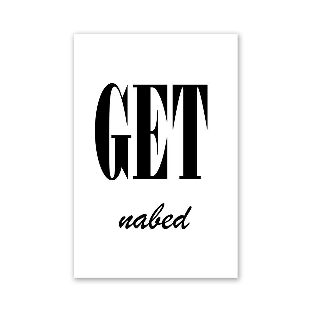 

W261 Letters Unframed Wall Canvas Prints for Home Decoration, Multi-a