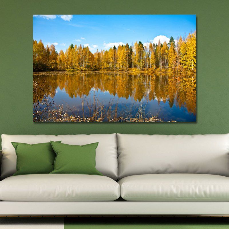 

WPR49BSN Photography A Small River in the Forest Print Art, Multi