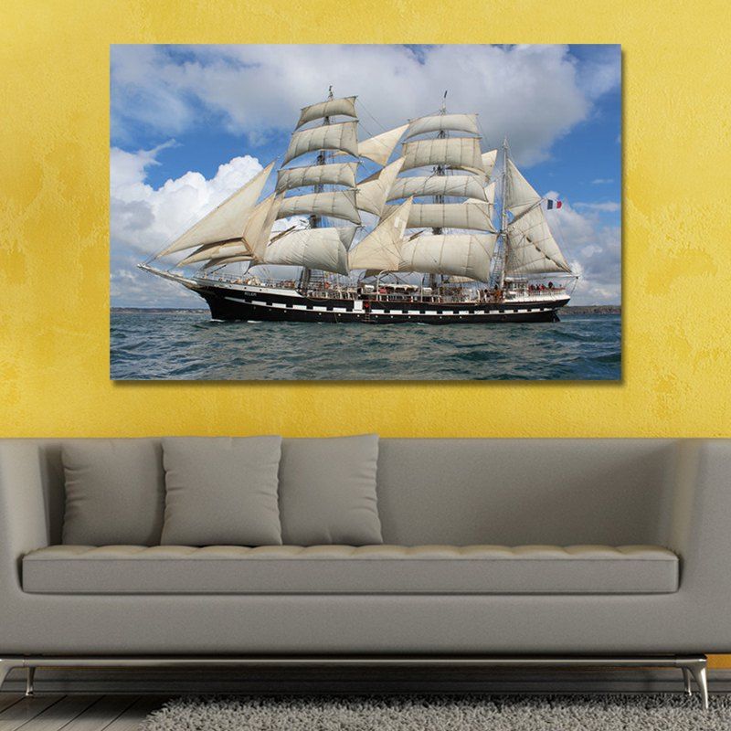 

05 275 Photography Sea Sailing Scenery Print Art, Multi