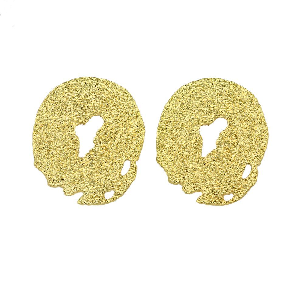 

Minimalist Gold Color Geometric Cute Earrings