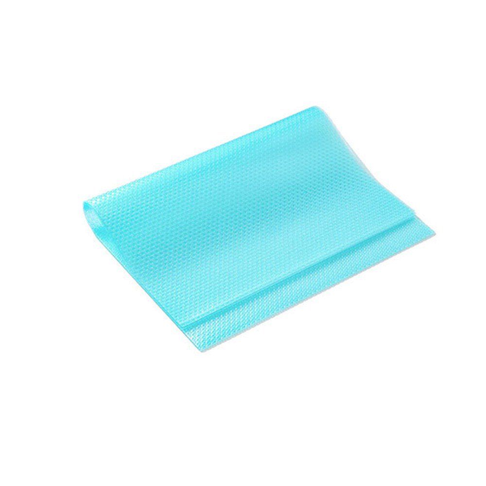 

Cuttable Anti Mildew and Easy Cleaning Refrigerator Mats, Cyan or aqua