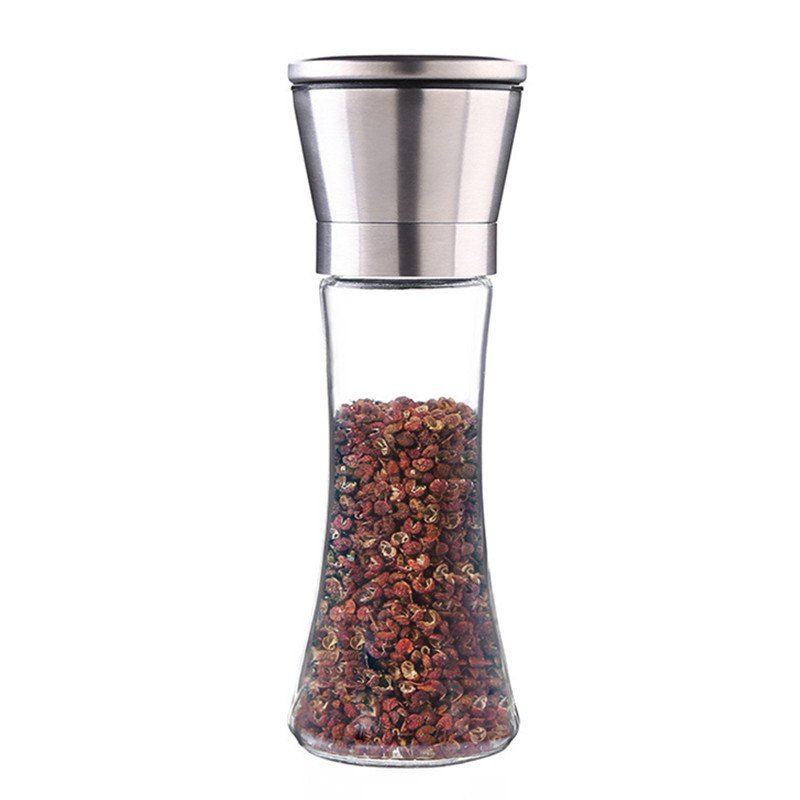 

High Quality Premium Salt and Pepper Grinder, Silver