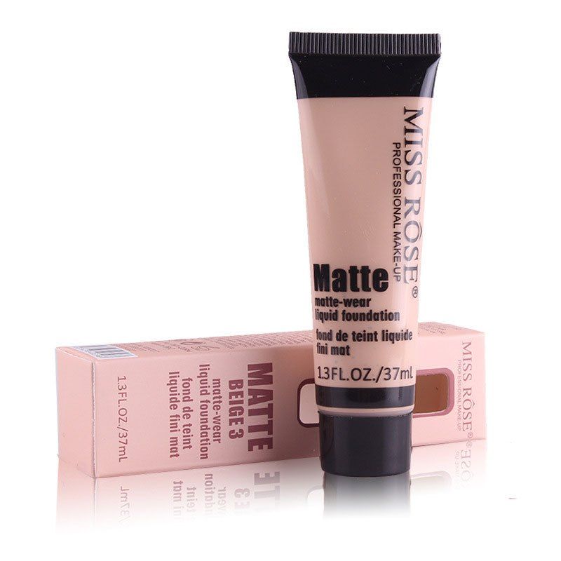 

MISS ROSE New Beauty Makeup 10 Colors Liquid Foundation, #003