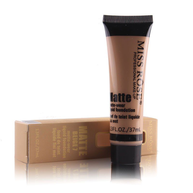 

MISS ROSE New Beauty Makeup 10 Colors Liquid Foundation, #007