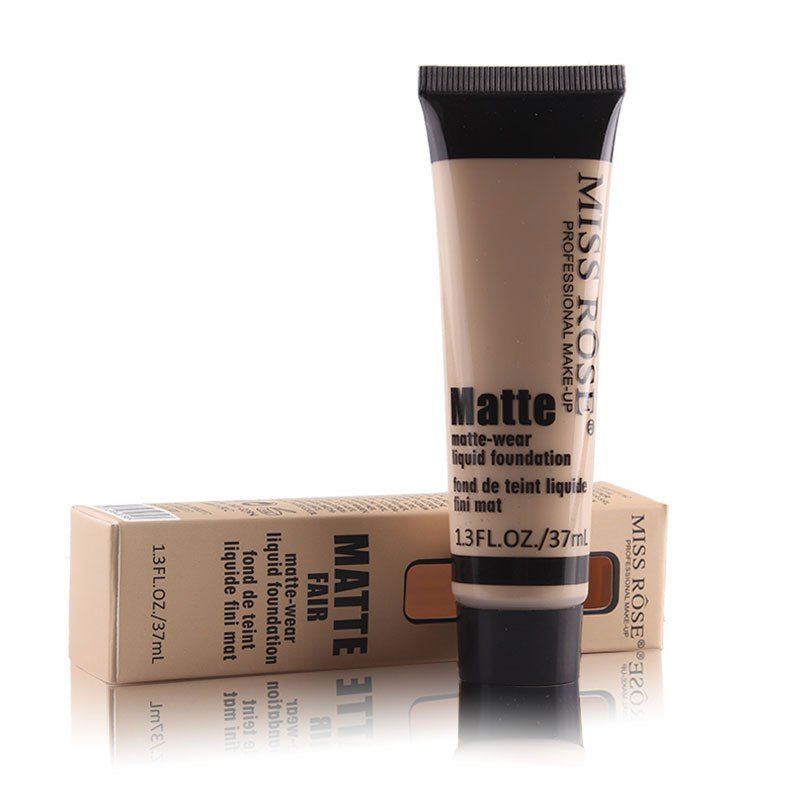 

MISS ROSE New Beauty Makeup 10 Colors Liquid Foundation, #008