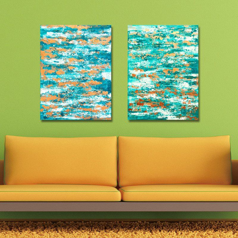 

DYC11030 - 102-103 2PCS Abstract Pattern of Fashion Print Art, Multi