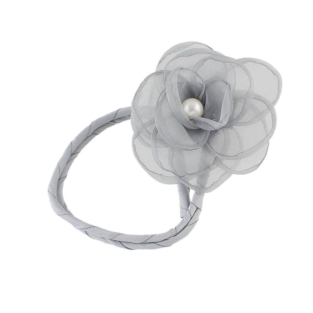 

Lovely Colorful Lace Flower Hairbands Hairwear, Gray