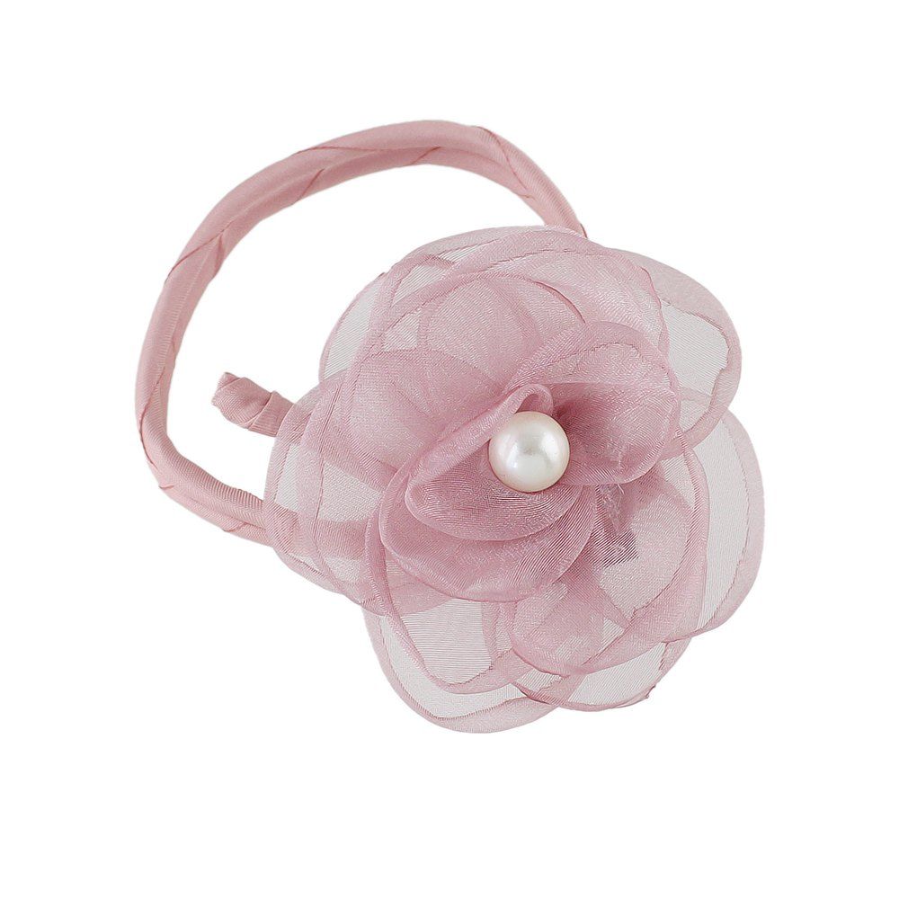 

Lovely Colorful Lace Flower Hairbands Hairwear, Pink