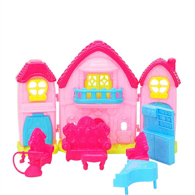 

Children Play Castle Villa House Suits, Multi-b