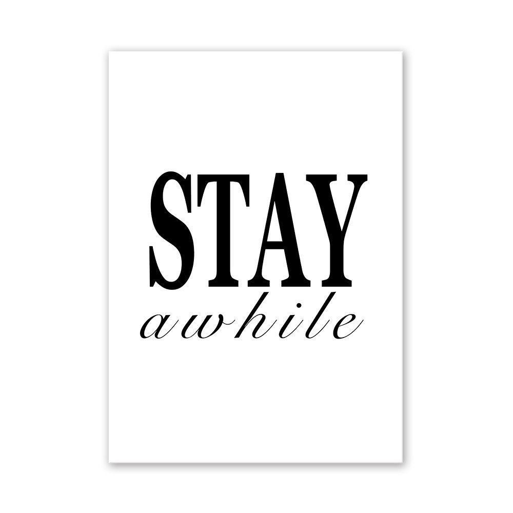 

W274 Letters Frameless Wall Canvas Prints for Home Office Livingroom Decoration, Multi-a