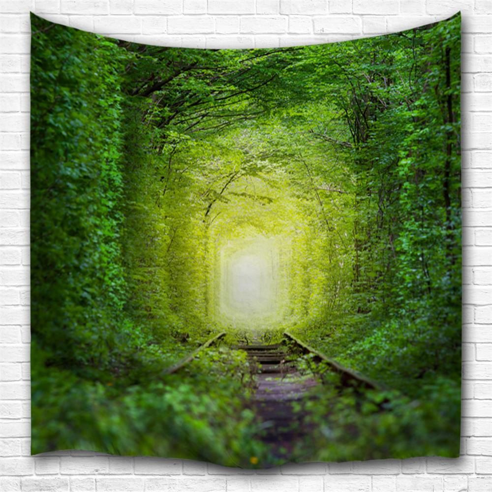 

Forest Track 3D Printing Home Wall Hanging Tapestry for Decoration, Multi-a