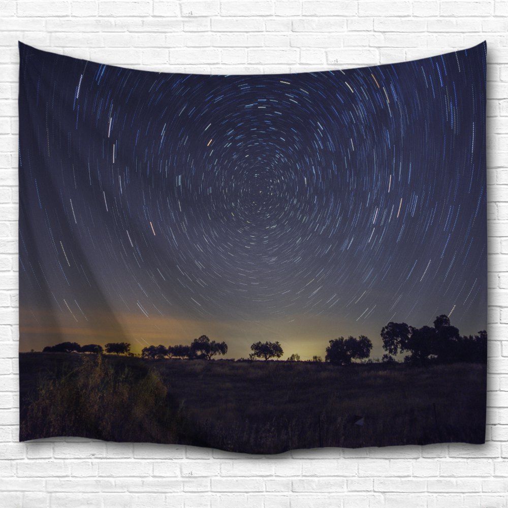 

Starry Sky 3D Printing Home Wall Hanging Tapestry for Decoration, Multi-a