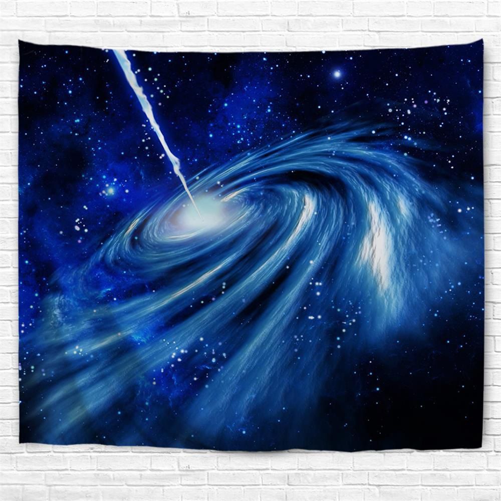 

Rotating Starry Sky 3D Printing Home Wall Hanging Tapestry for Decoration, Multi-a