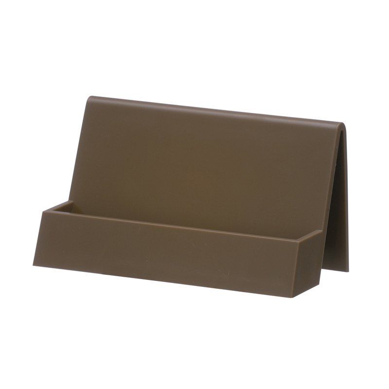 

Creative Business Office Desktop Card Storage Rack, Deep coffee