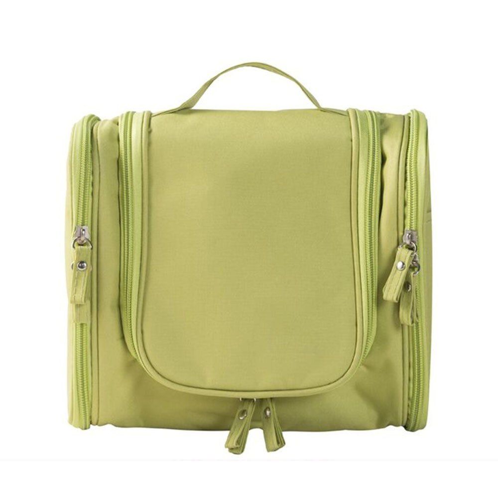 

Outdoor Portable Waterproof Travel Double Wash Bag, Tea green