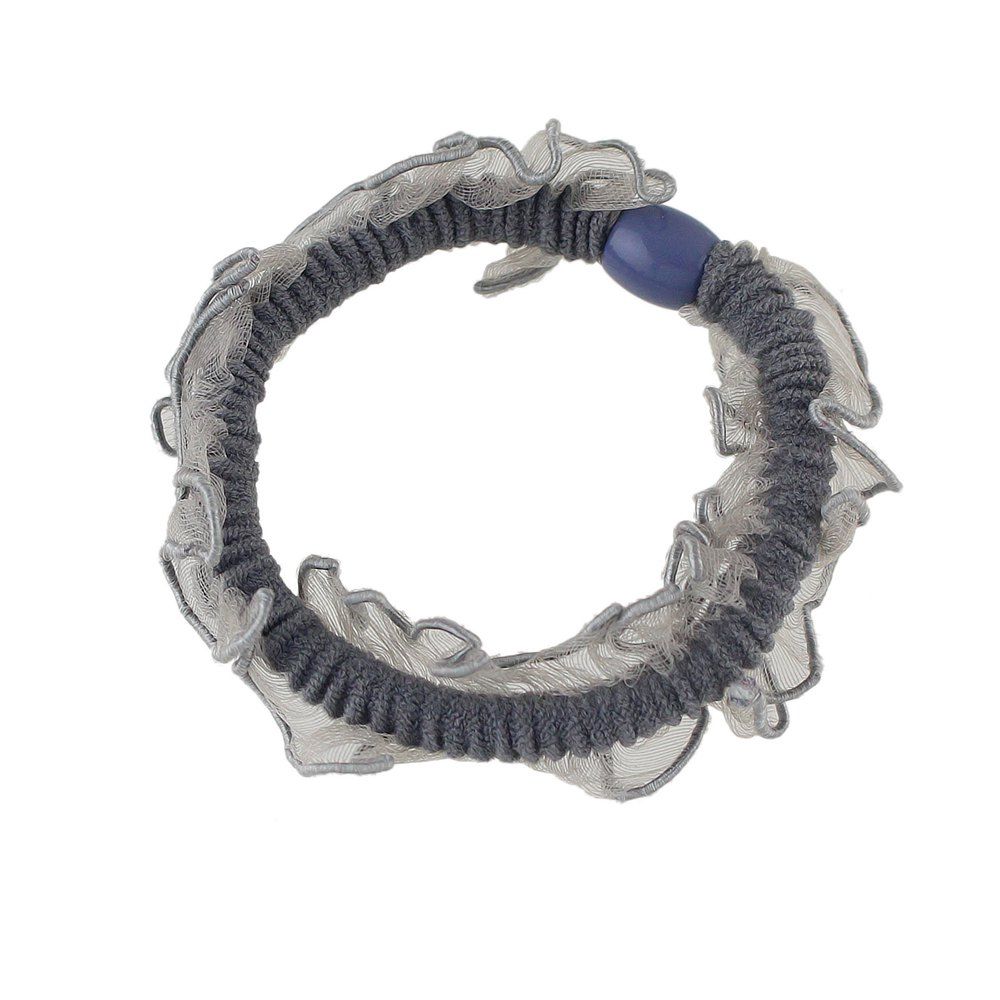 

Colorful Lace Rope Headbands, Gray