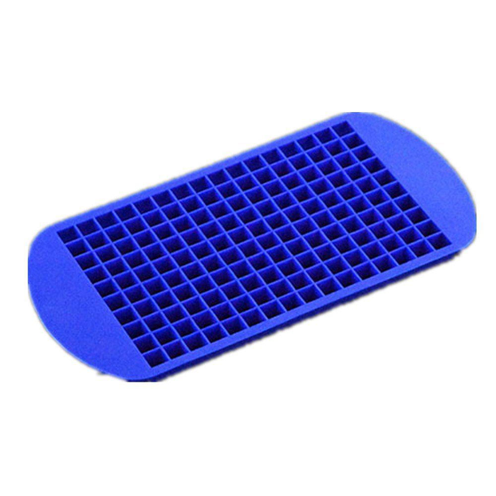 

160 Lattice of Small Square Silicagel Ice Chocolate Mold, Cobalt blue