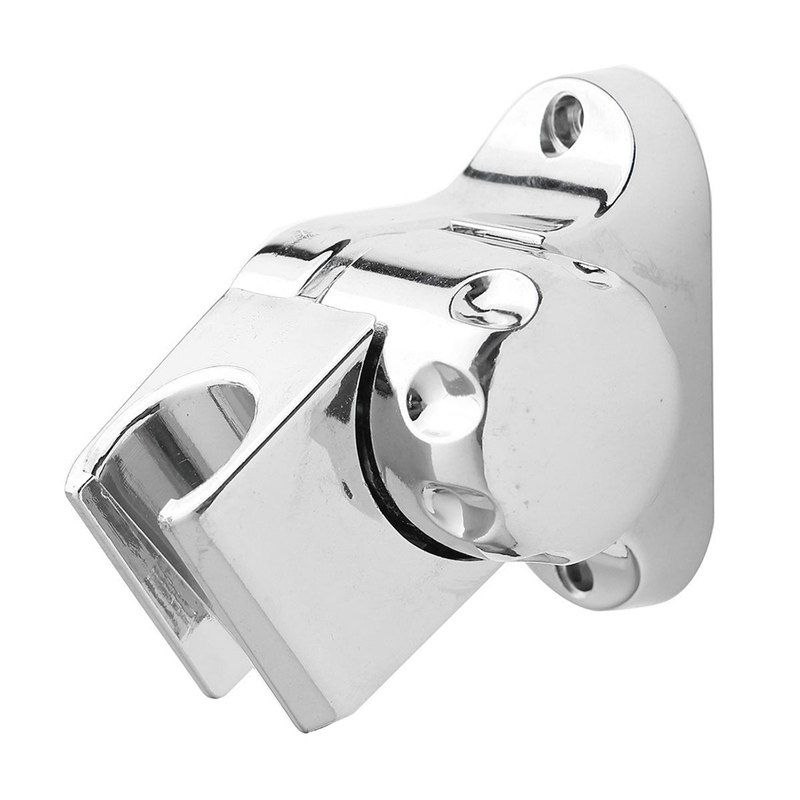 

Adjustable Rotating Bathroom Shower Head Hand Holder Wall Mounted Bracket, White