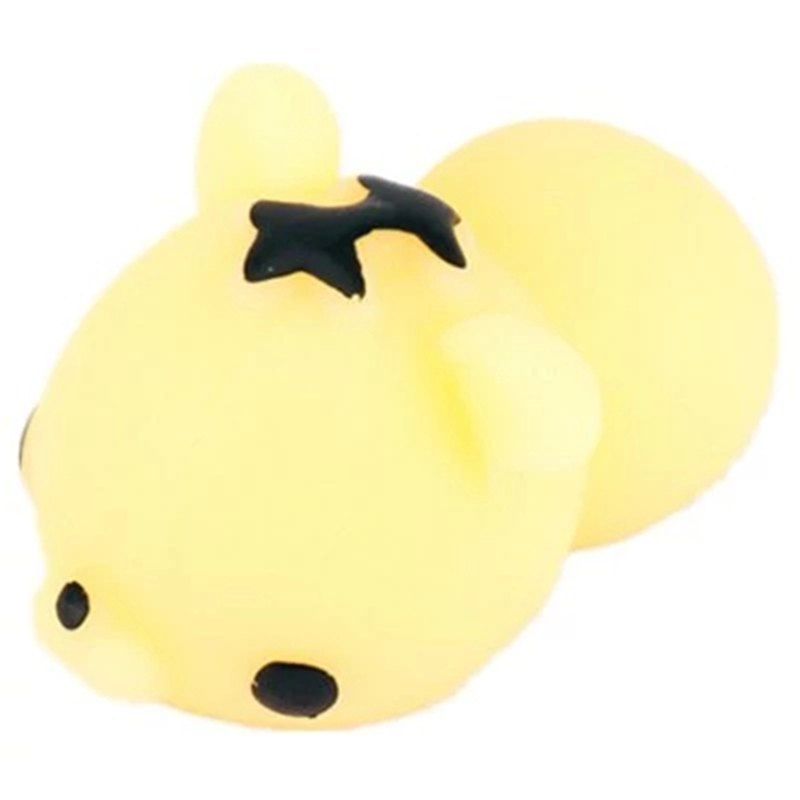 

Funny Cute Mini Cartoon TPR Animal Jumbo Squishy Toy, Sun yellow