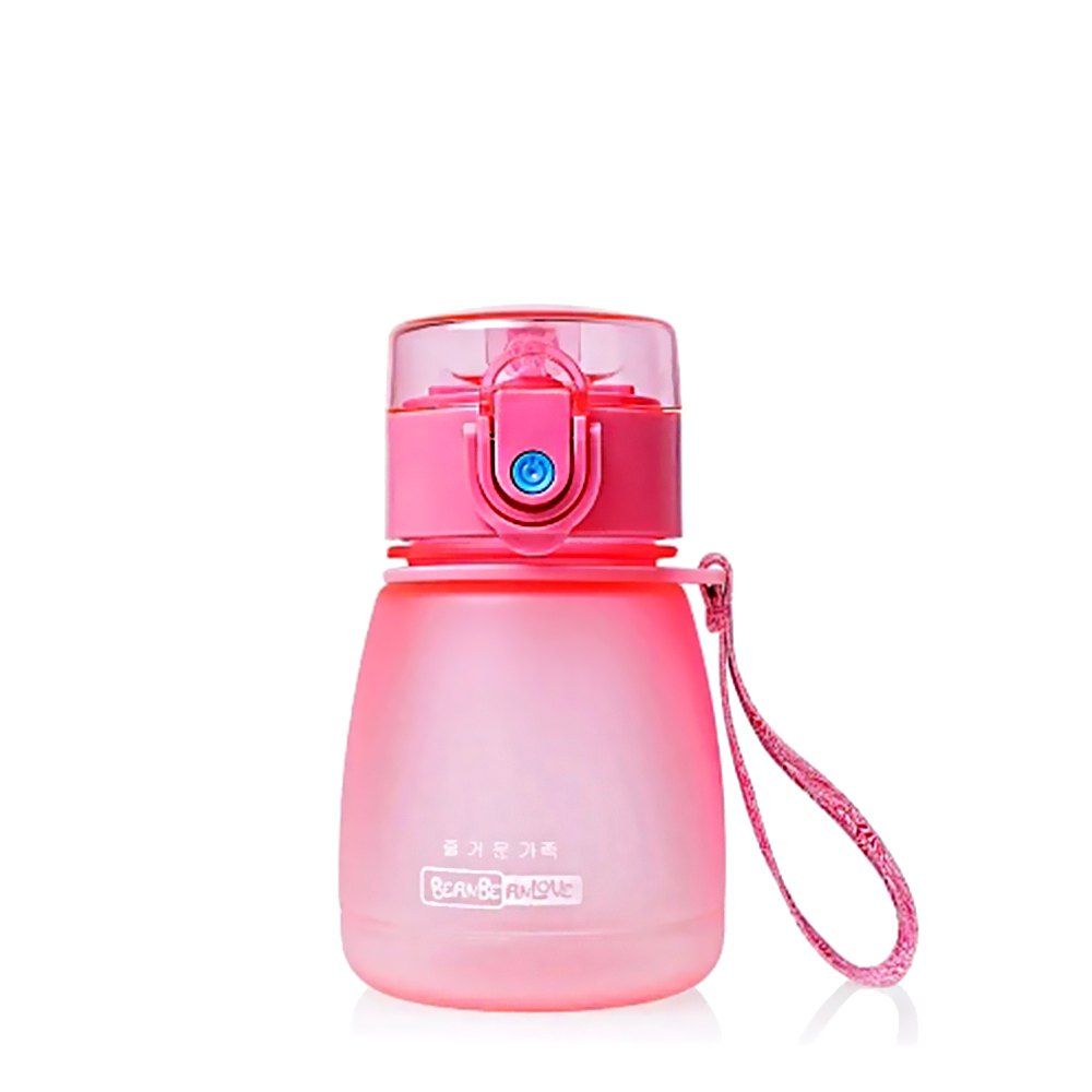 

Creative Scrub Straw Portable Plastic Leakproof Cup, Pink