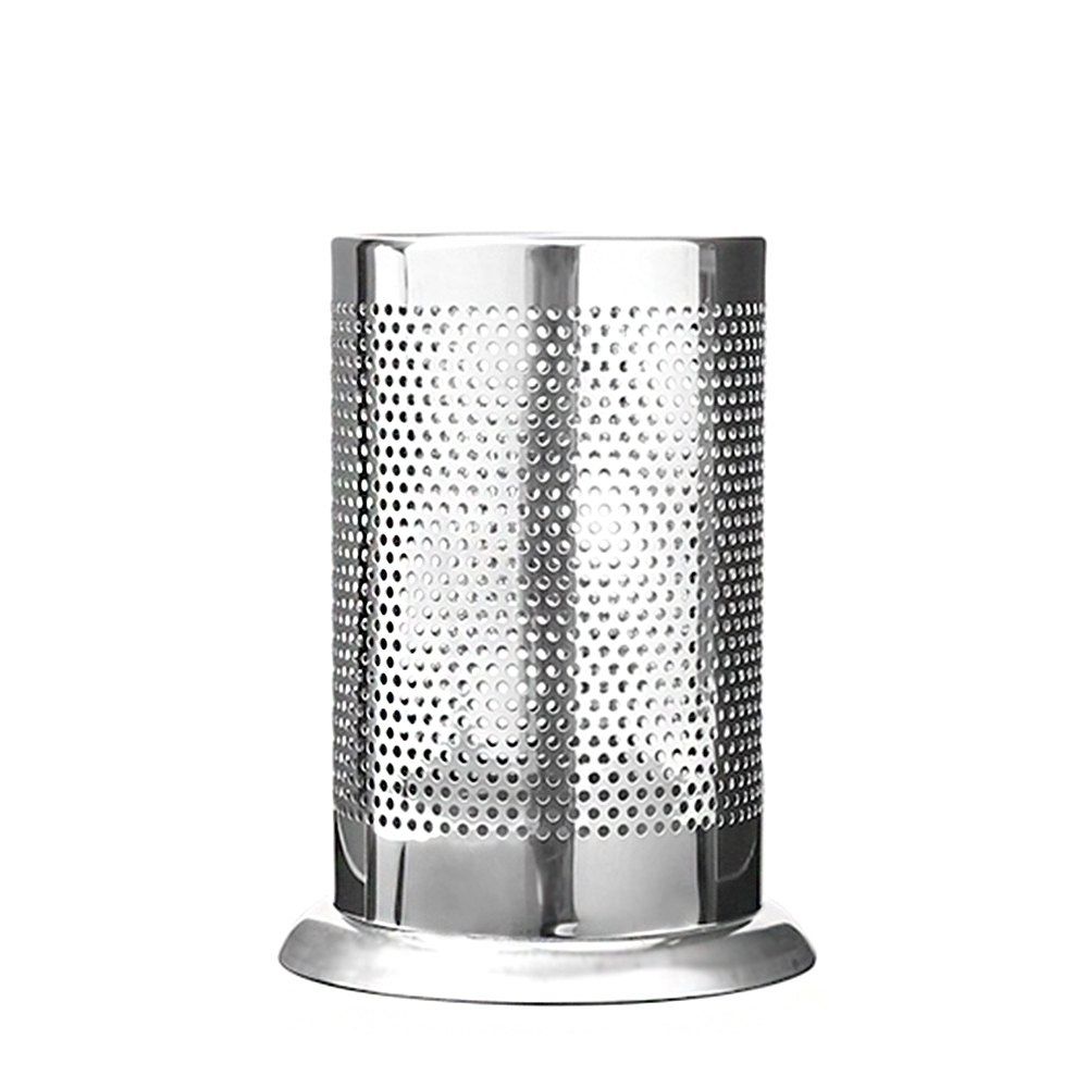 

Household Stainless Steel Rack Drain Chopsticks Storage Bucket, Dark gray