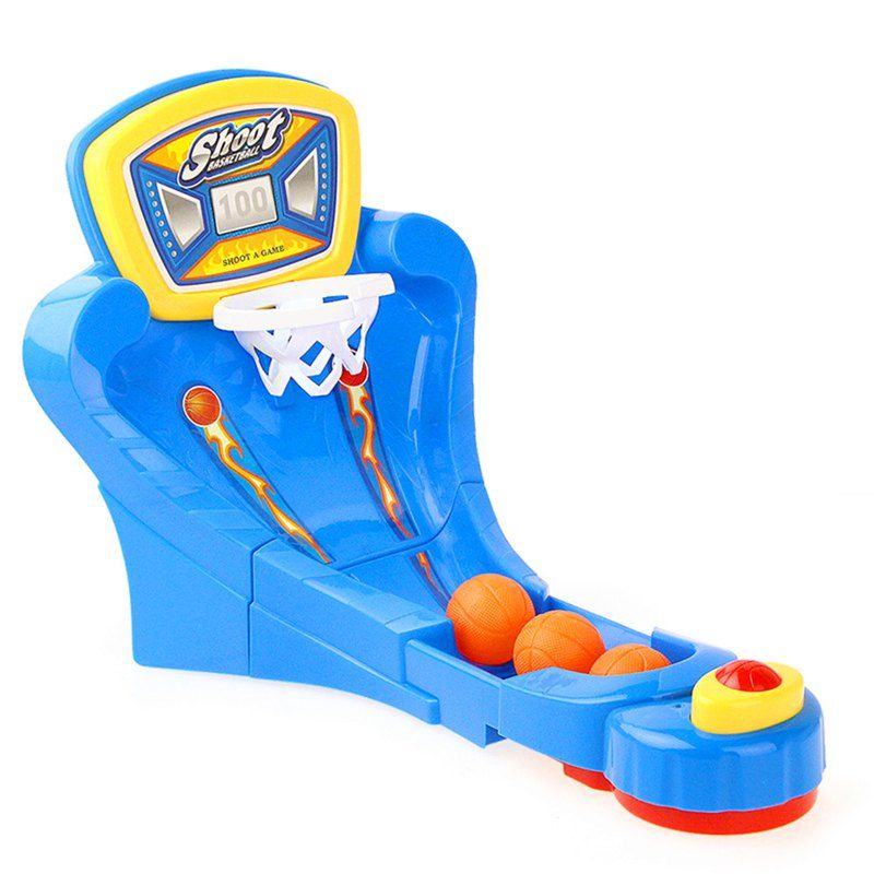 

Children Shooting Game Finger Ejection Ball Rebounds, Butterfly blue