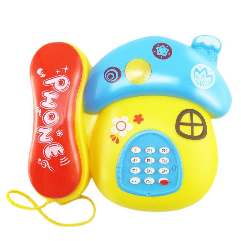 

Music Creative New Mushroom Cabin Telephone, Multi-a
