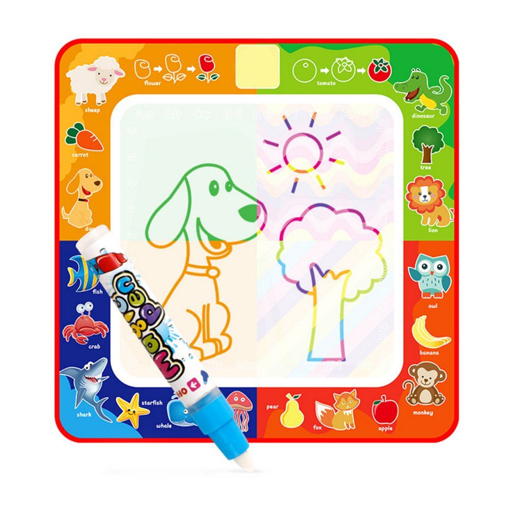 

Multifunctional Water Write Graffiti Animal Canvas, Orange