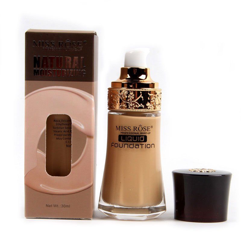 

MISS ROSE 10 Colors Popular Liquid Foundation for Lady, #005