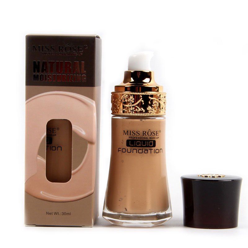 

MISS ROSE 10 Colors Popular Liquid Foundation for Lady, #007