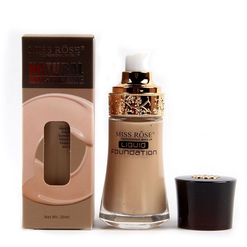 

MISS ROSE 10 Colors Popular Liquid Foundation for Lady, #008