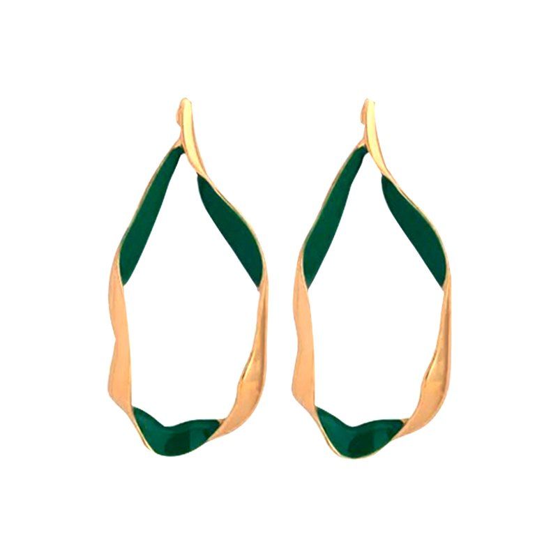 

2018 Popular Fashionable and Simple Accessories Women Earrings, Teal