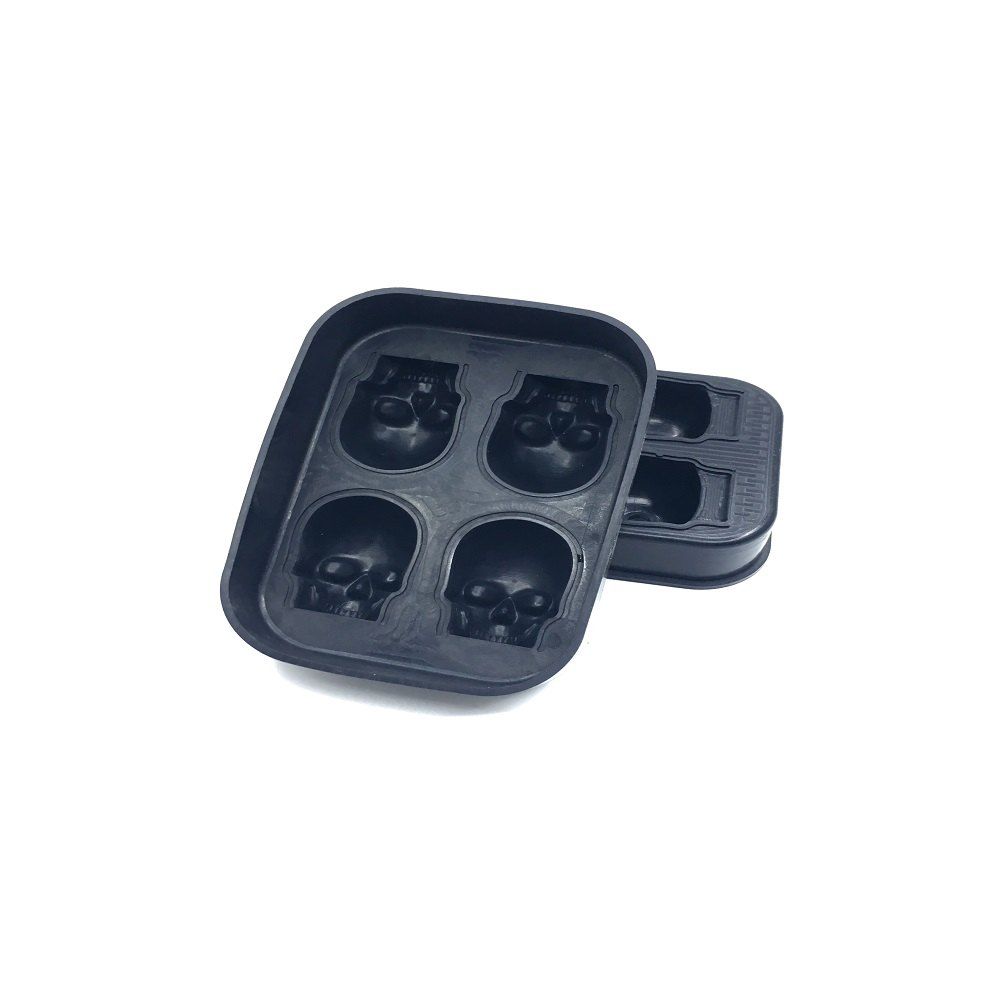 

The Silicone Four Skeletal Ice Mold, Black