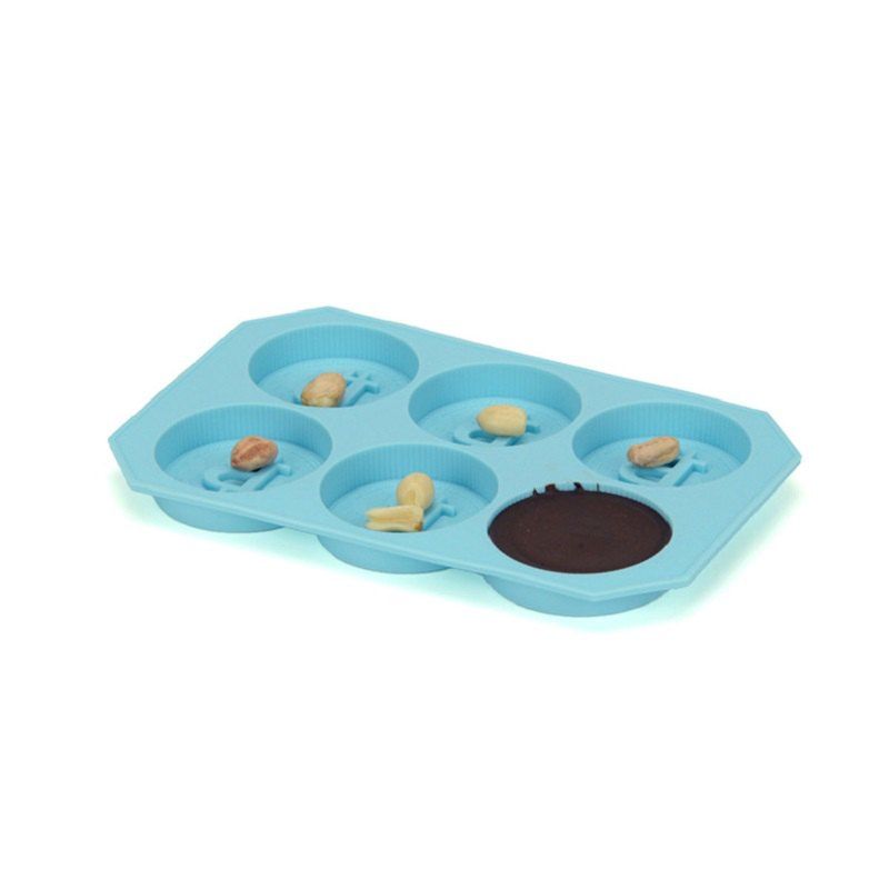 

The Silicone Coin Form Ice DIY Baking Chocolate Cake Mold, Jeans blue