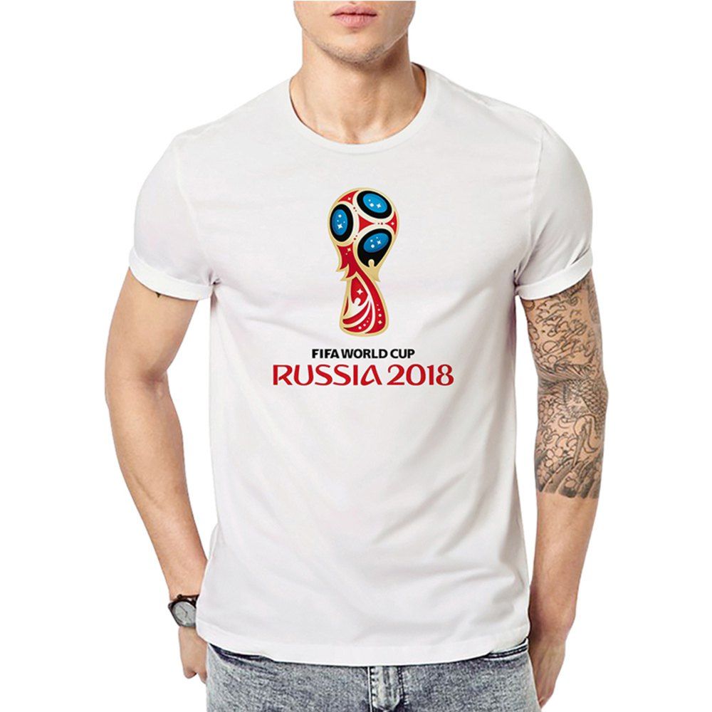 

Men's Digital Print Short Sleeved Summer Large Code T-Shirts, Multi-e