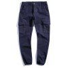 Pantalon de survêtement en coton pour hommes d'été - Bleu profond 32
