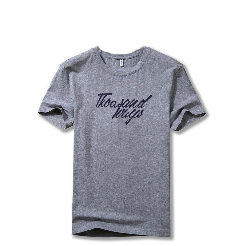 

New Men's Big Yards leisure Sports Outdoor T-Shirts, Gray