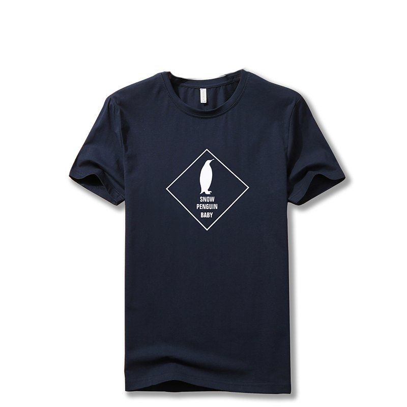 

Men's Big Code Short Sleeves Leisure Printing, Blue
