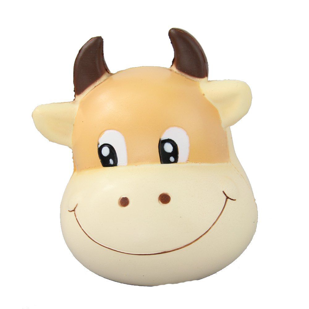 

Jumbo Squishy Brown Cow Relieve Stress Toys