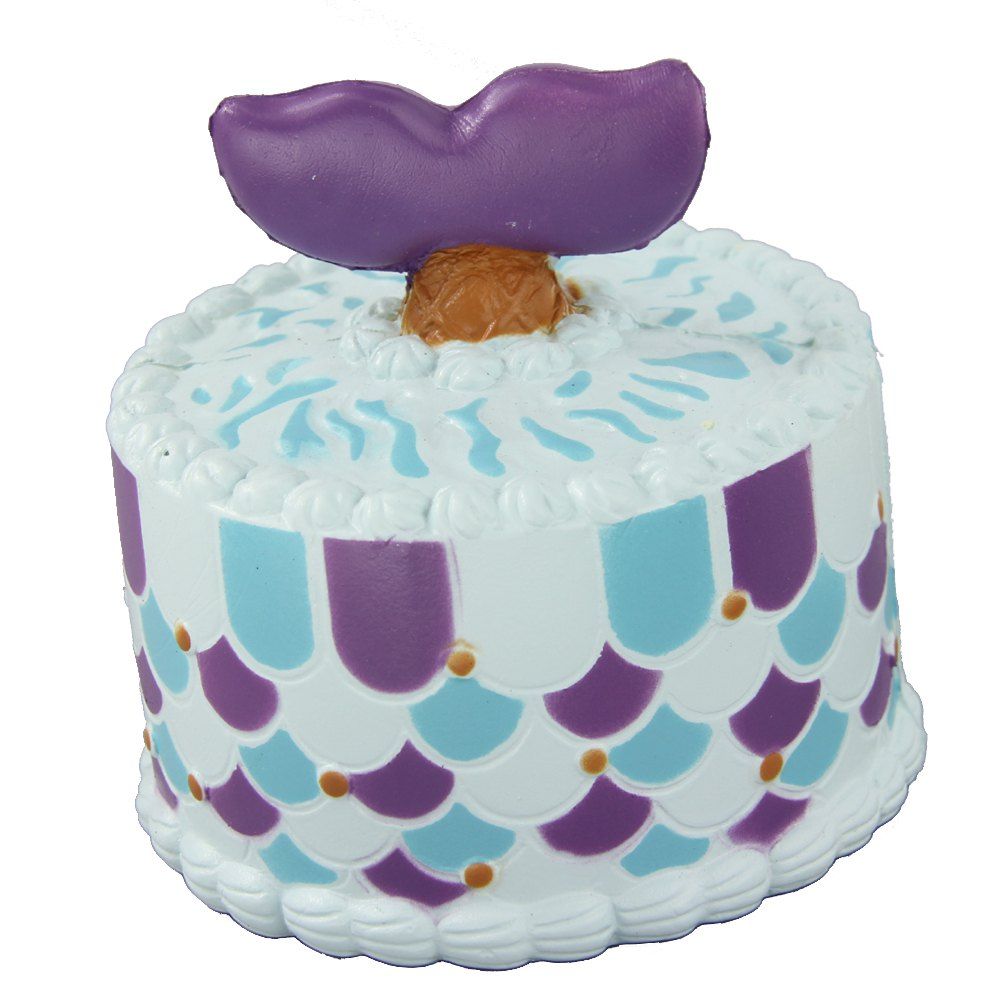 

Jumbo Squishy Unicorn Cake Relieve Stress Toys, Blue