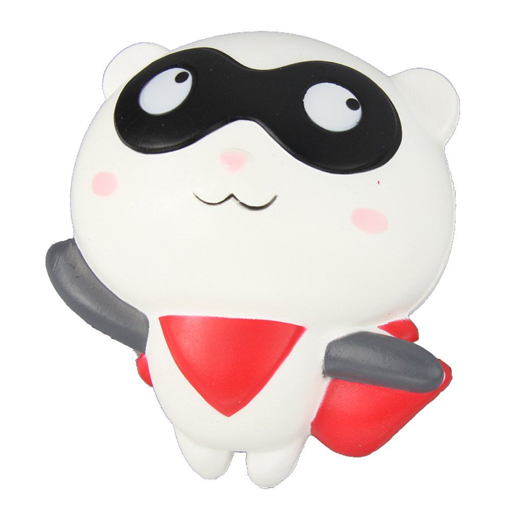 

Jumbo Squishy Flying Man Relieve Stress Toys, White