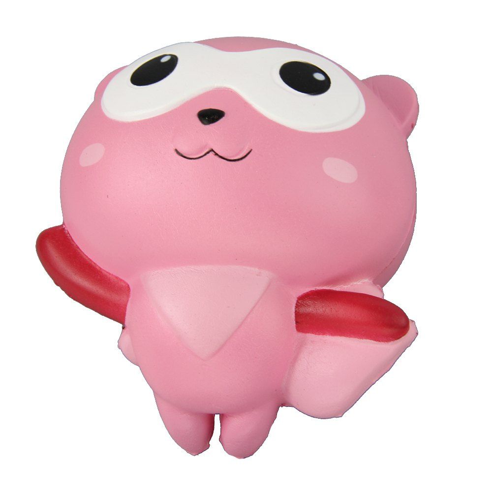 

Jumbo Squishy Flying Man Relieve Stress Toys, Pink