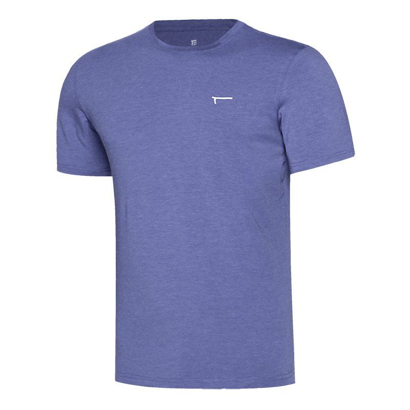 

Sports Casual Fashion Fine Men's Short-Sleeved T-Shirt, Ocean blue