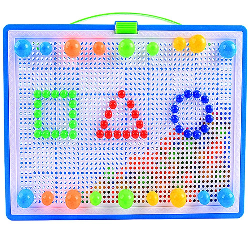

Mushroom Combination of Hand By Hand Science and Education Puzzle Toy, Multi