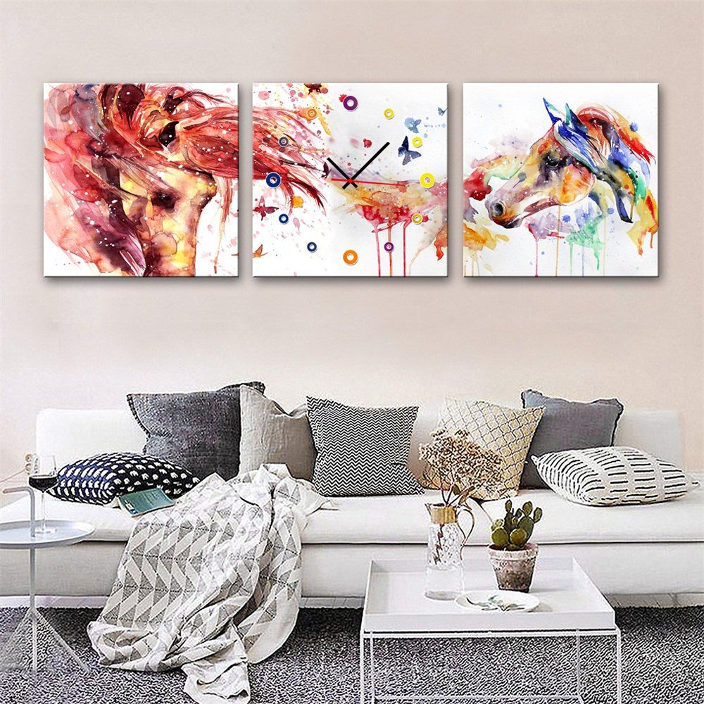 

Special Design Frame Charming Print 3PCS, Multi