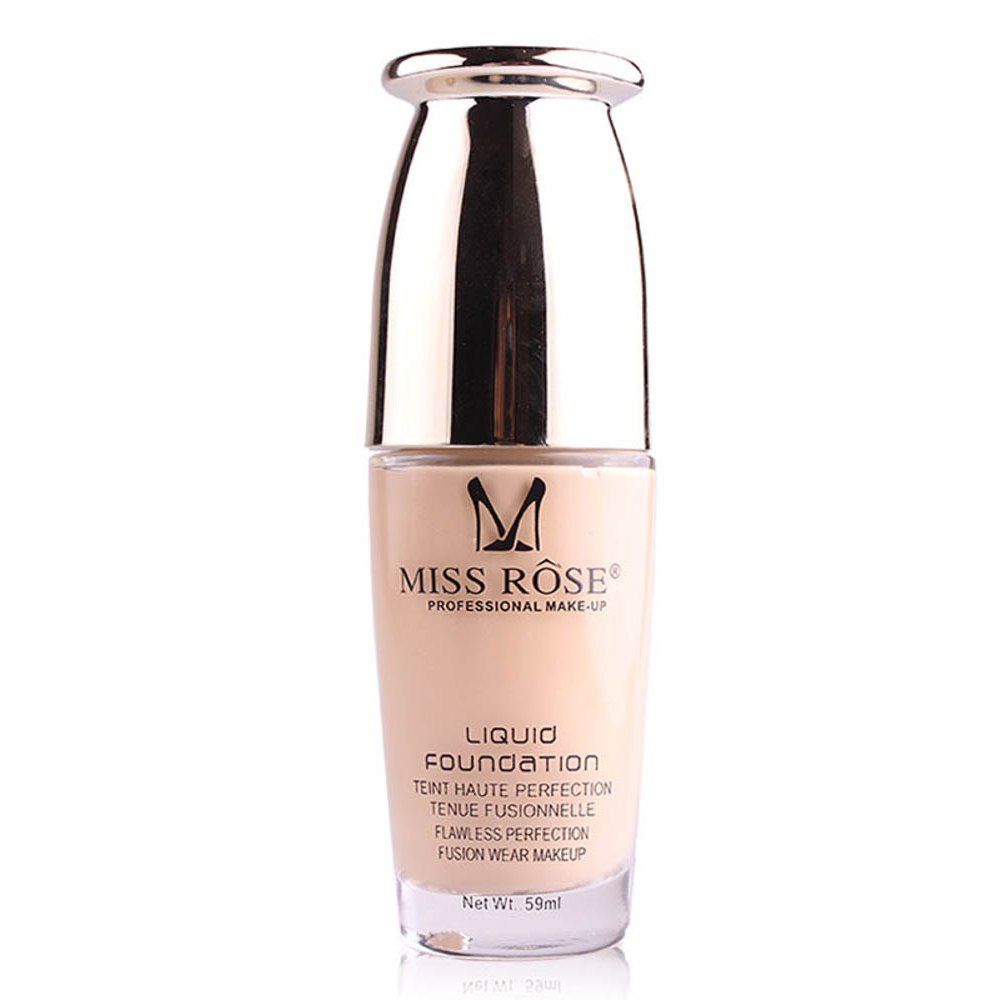 

MISS ROSE 59ML Repair Nourishing Nude Makeup Foundation, #001